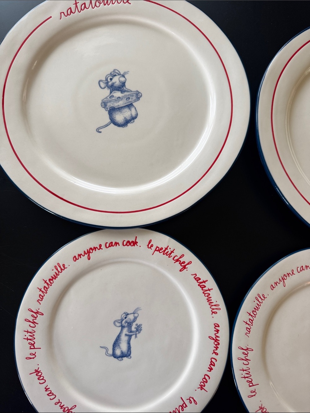 Ratatouille Plate Set Disney Pixar